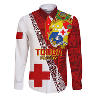 Tonga Rugby Family Matching Summer Maxi Dress and Hawaiian Shirt Tongan Go 2023 World Cup - Wonder Print Shop