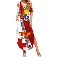 Tonga Rugby Summer Maxi Dress Tongan Go 2023 World Cup - Wonder Print Shop