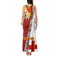 Tonga Rugby Tank Maxi Dress Tongan Go 2023 World Cup - Wonder Print Shop