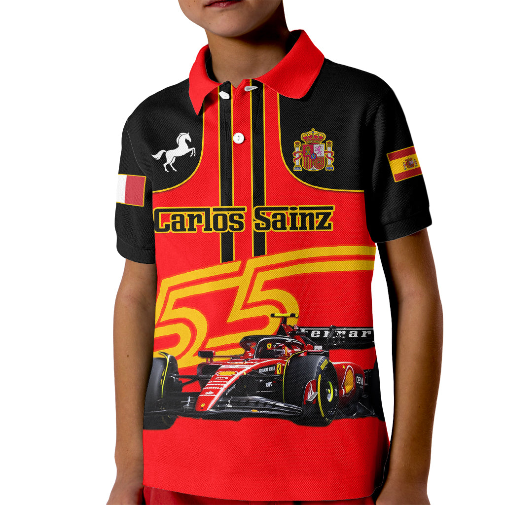 carlos-sainz-55-kid-polo-shirt-2023-singapore-gp