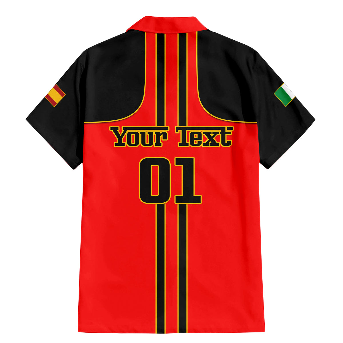 Personalised Carlos Sainz 55 Family Matching Mermaid Dress and Hawaiian Shirt 2023 Singapore GP - Wonder Print Shop