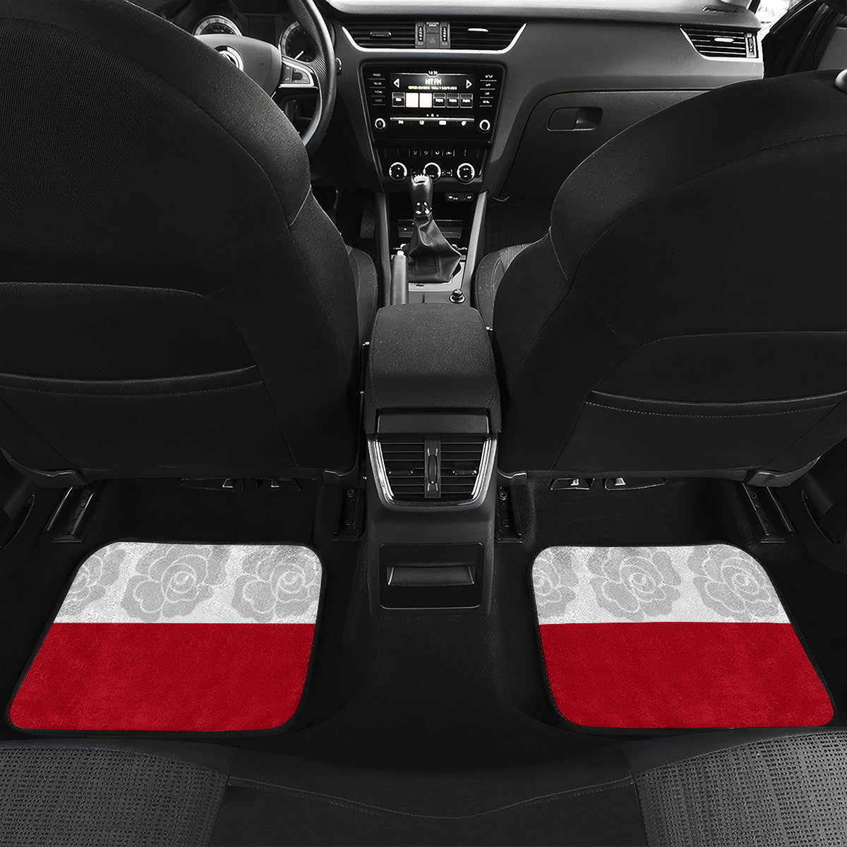 Custom England Rugby Car Mats The Red Rose Champion World Cup 2023 - Wonder Print Shop