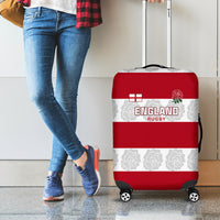 Custom England Rugby Luggage Cover The Red Rose Champion World Cup 2023 - Wonder Print Shop
