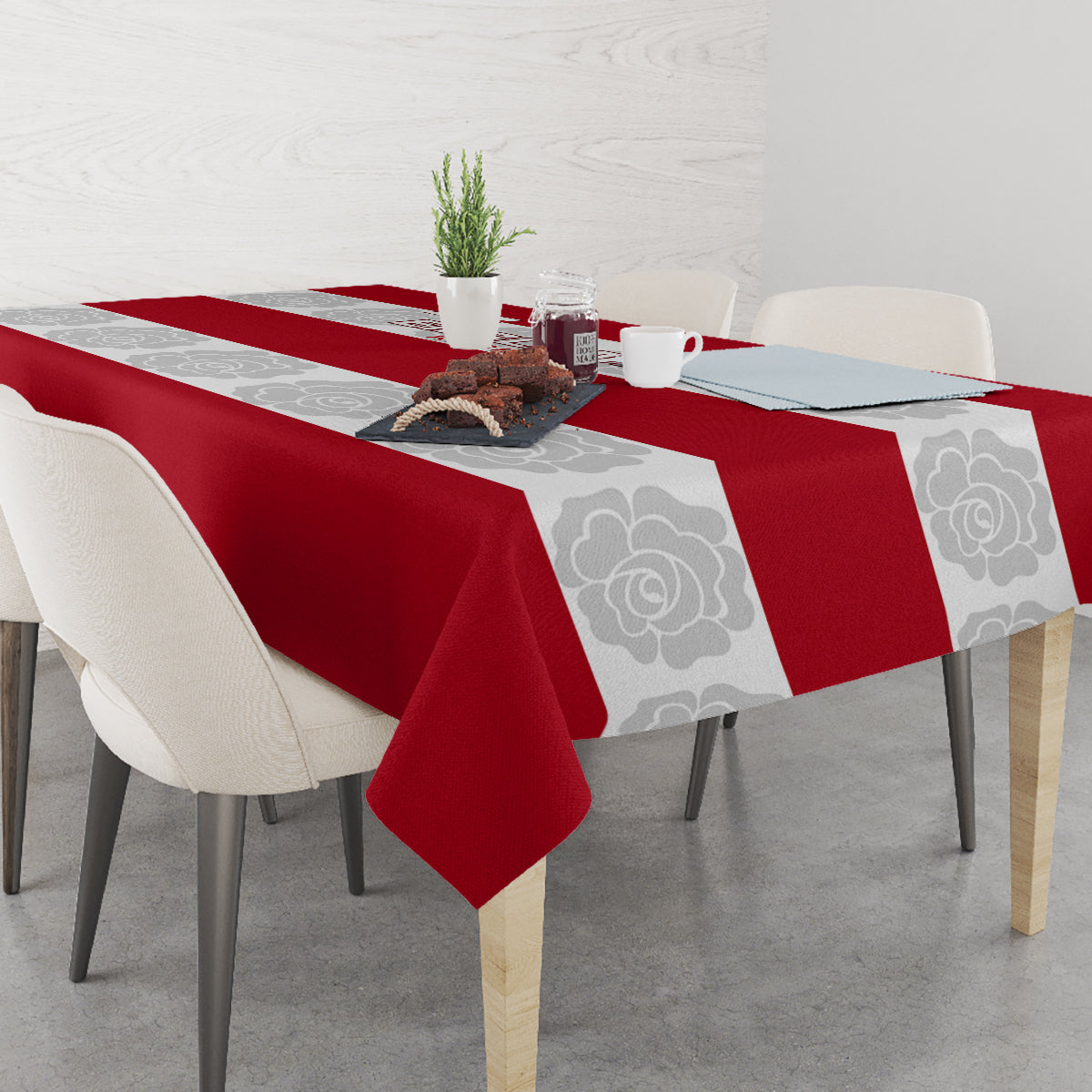 Custom England Rugby Tablecloth The Red Rose Champion World Cup 2023 - Wonder Print Shop