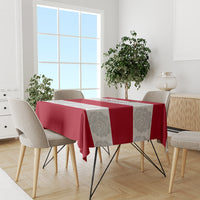 Custom England Rugby Tablecloth The Red Rose Champion World Cup 2023 - Wonder Print Shop