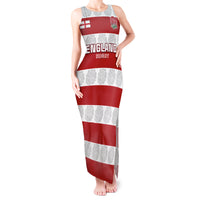 Custom England Rugby Tank Maxi Dress The Red Rose Champion World Cup 2023 - Wonder Print Shop