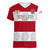 Custom England Rugby Women V Neck T Shirt The Red Rose Champion World Cup 2023 - Wonder Print Shop