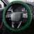 South Africa and England Rugby Steering Wheel Cover The Red Rose Protea Pattern