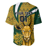 Custom South Africa Rugby Baseball Jersey Come On Bokke Champion World Cup 2023 - Wonder Print Shop