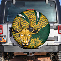 Custom South Africa Rugby Spare Tire Cover Come On Bokke Champion World Cup 2023 - Wonder Print Shop