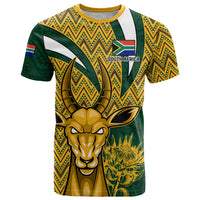 Custom South Africa Rugby T Shirt Come On Bokke Champion World Cup 2023 - Wonder Print Shop