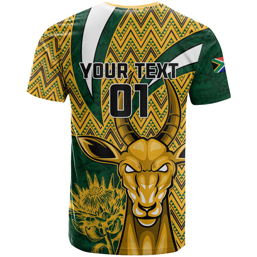 Custom South Africa Rugby T Shirt Come On Bokke Champion World Cup 2023 - Wonder Print Shop