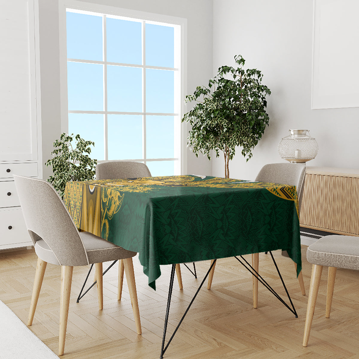 Custom South Africa Rugby Tablecloth Come On Bokke Champion World Cup 2023 - Wonder Print Shop