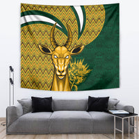 Custom South Africa Rugby Tapestry Come On Bokke Champion World Cup 2023 - Wonder Print Shop