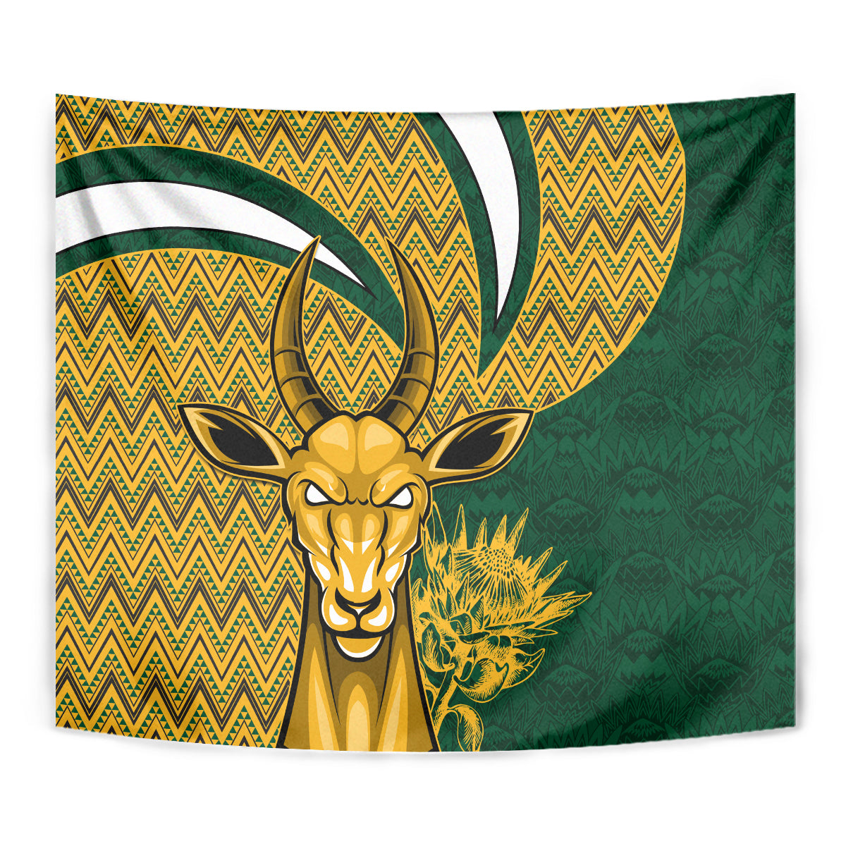 Custom South Africa Rugby Tapestry Come On Bokke Champion World Cup 2023 - Wonder Print Shop