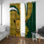 Custom South Africa Rugby Window Curtain Come On Bokke Champion World Cup 2023 - Wonder Print Shop