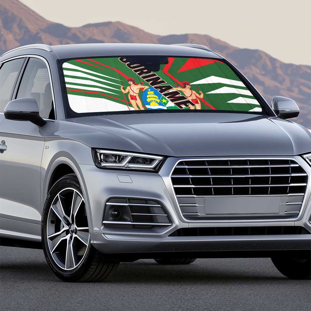 Republiek Suriname Auto Sun Shade Special Edition - Wonder Print Shop