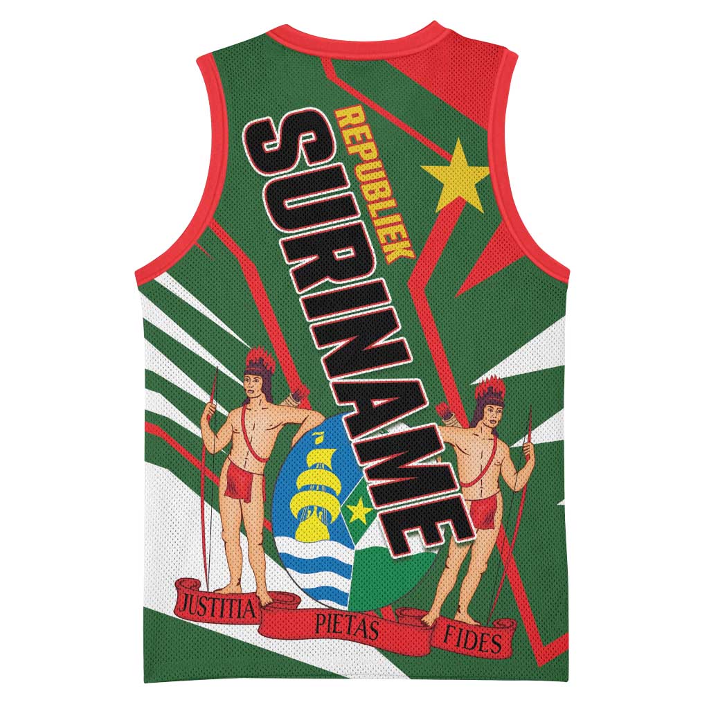 Republiek Suriname Basketball Jersey Special Edition - Wonder Print Shop
