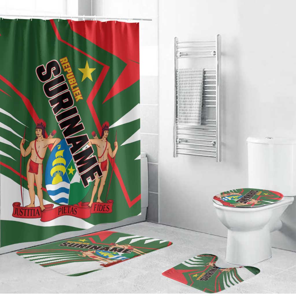 Republiek Suriname Bathroom Set Special Edition - Wonder Print Shop