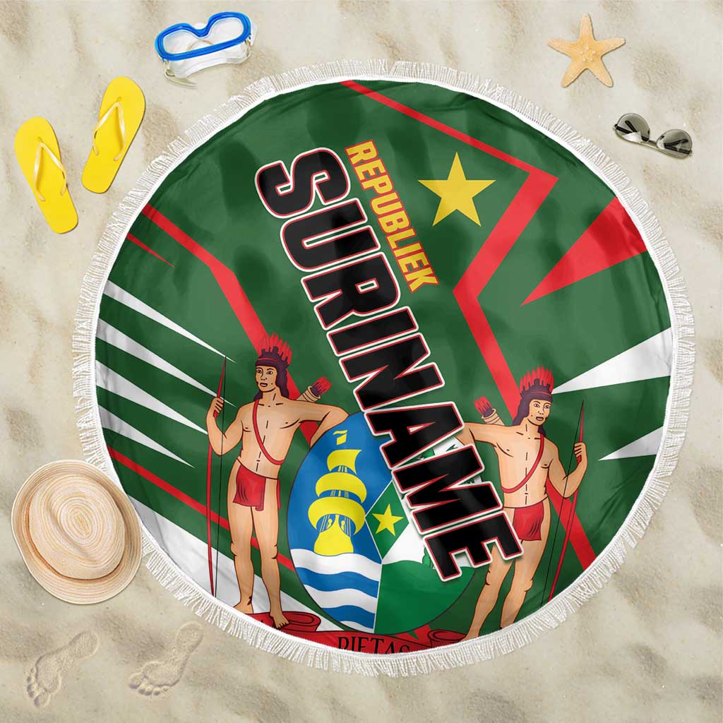 Republiek Suriname Beach Blanket Special Edition - Wonder Print Shop