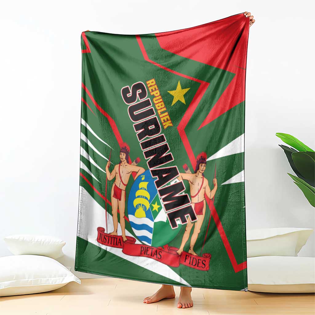 Republiek Suriname Blanket Special Edition - Wonder Print Shop