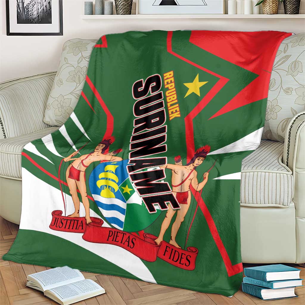 Republiek Suriname Blanket Special Edition - Wonder Print Shop