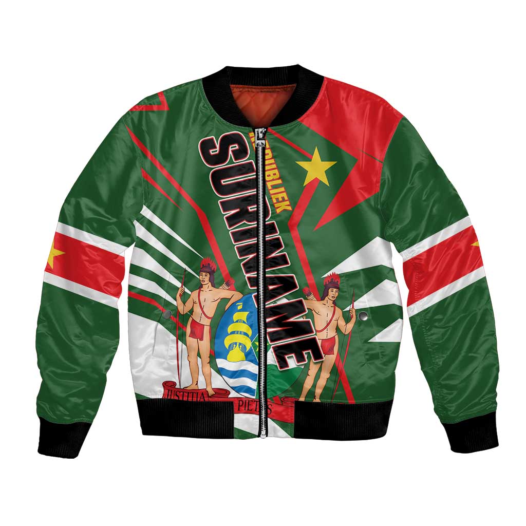 Republiek Suriname Bomber Jacket Special Edition - Wonder Print Shop
