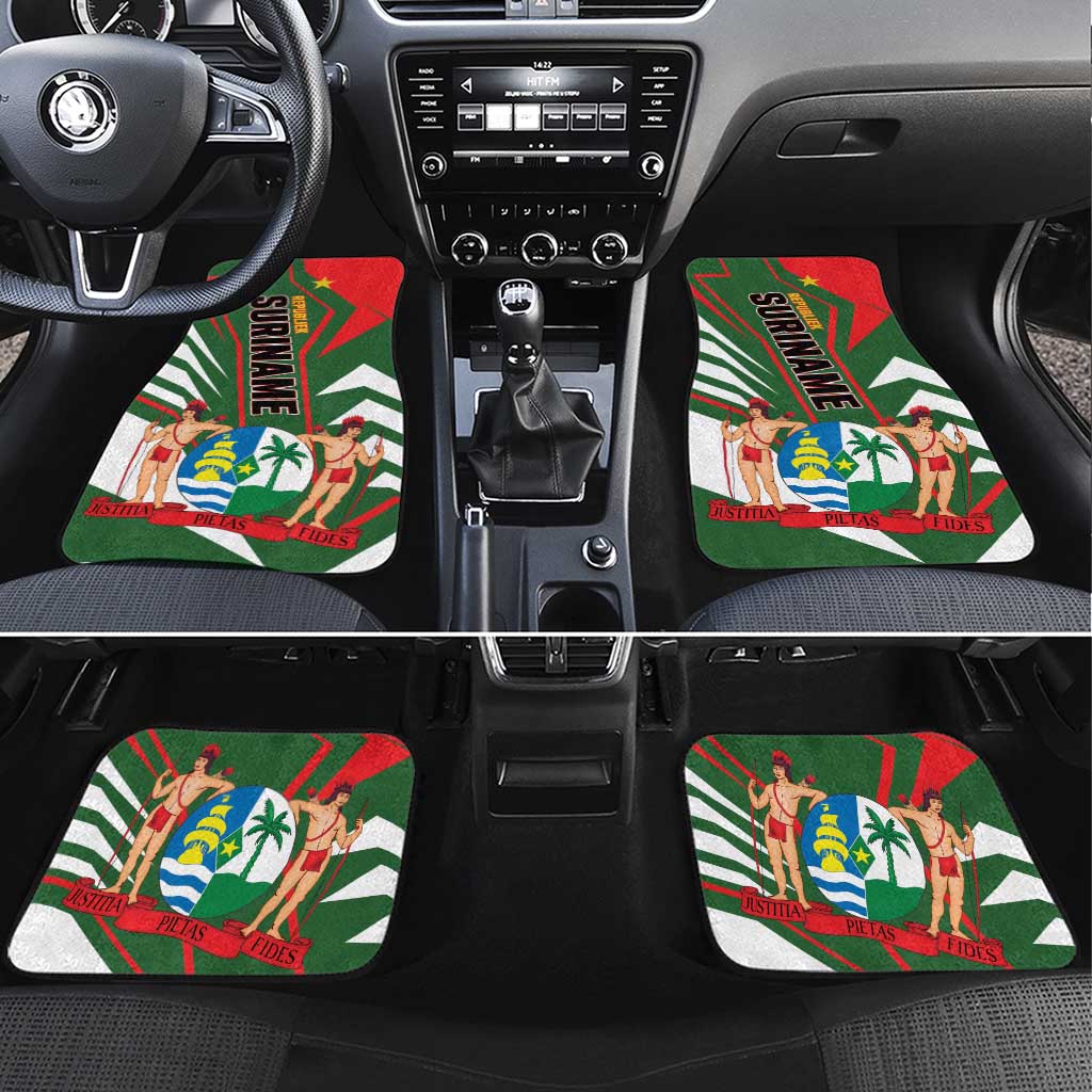 Republiek Suriname Car Mats Special Edition - Wonder Print Shop