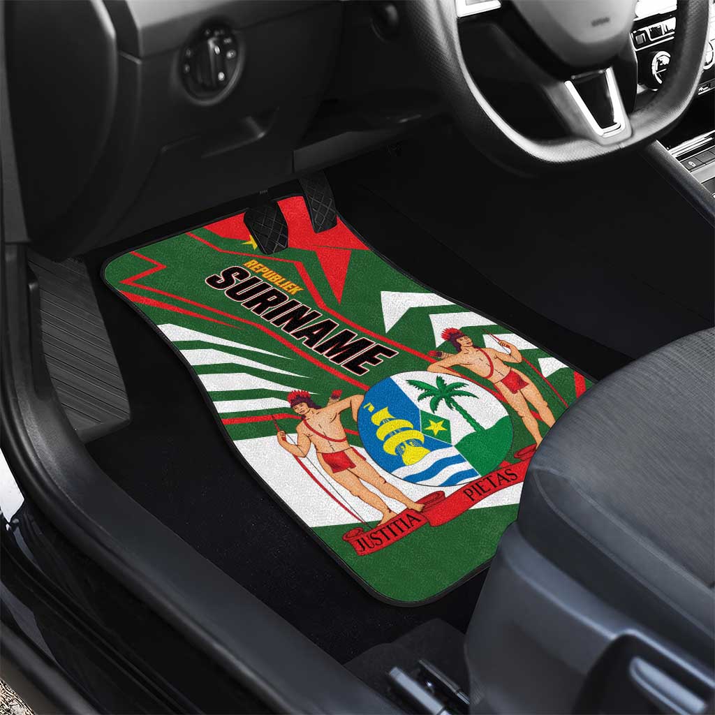 Republiek Suriname Car Mats Special Edition - Wonder Print Shop