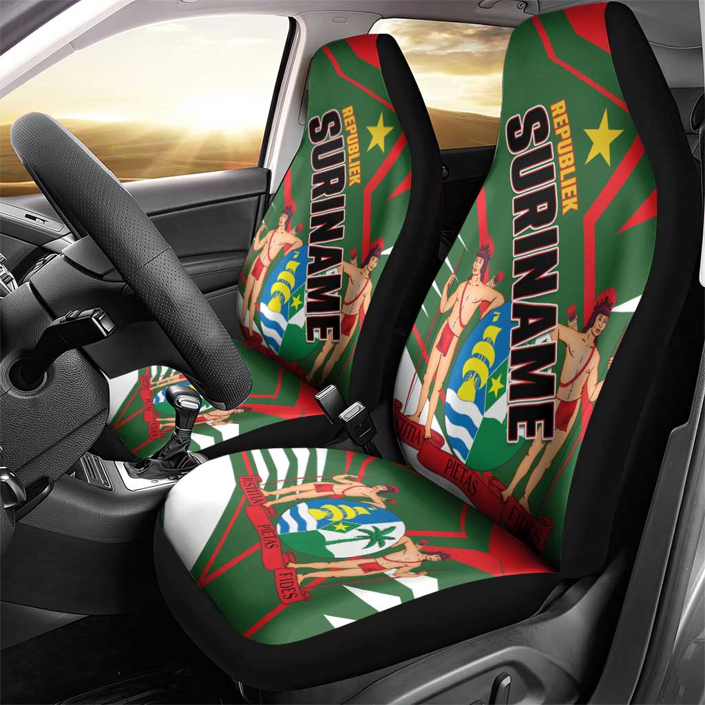 Republiek Suriname Car Seat Cover Special Edition - Wonder Print Shop
