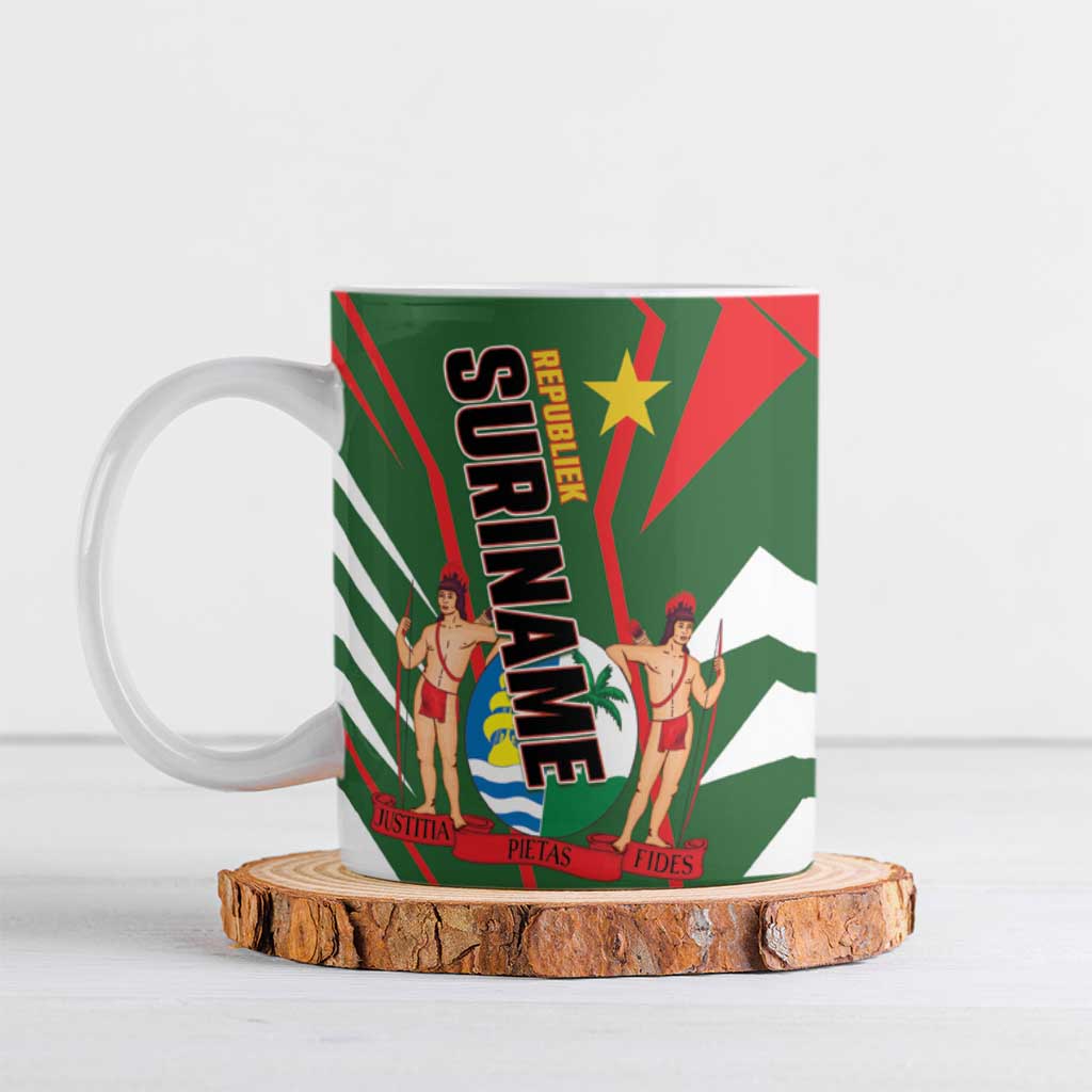 Republiek Suriname Ceramic Mug Special Edition - Wonder Print Shop