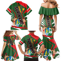 Republiek Suriname Family Matching Mermaid Dress and Hawaiian Shirt Special Edition - Wonder Print Shop