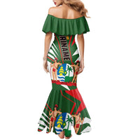 Republiek Suriname Family Matching Mermaid Dress and Hawaiian Shirt Special Edition - Wonder Print Shop