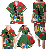 Republiek Suriname Family Matching Puletasi and Hawaiian Shirt Special Edition - Wonder Print Shop