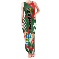 Republiek Suriname Family Matching Tank Maxi Dress and Hawaiian Shirt Special Edition - Wonder Print Shop
