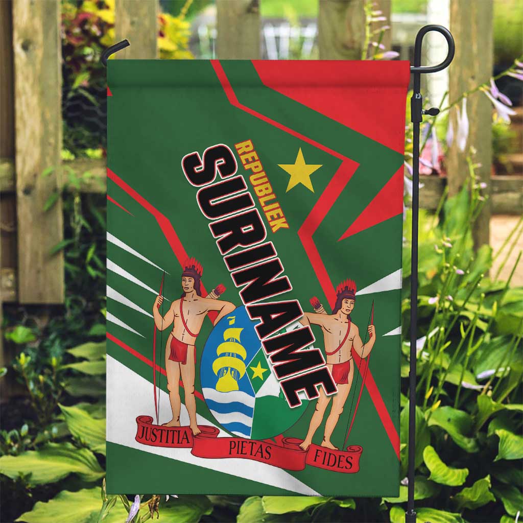 Republiek Suriname Garden Flag Special Edition - Wonder Print Shop