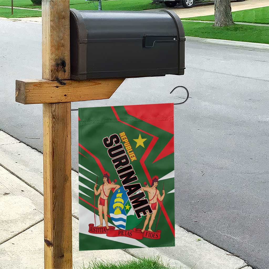 Republiek Suriname Garden Flag Special Edition - Wonder Print Shop