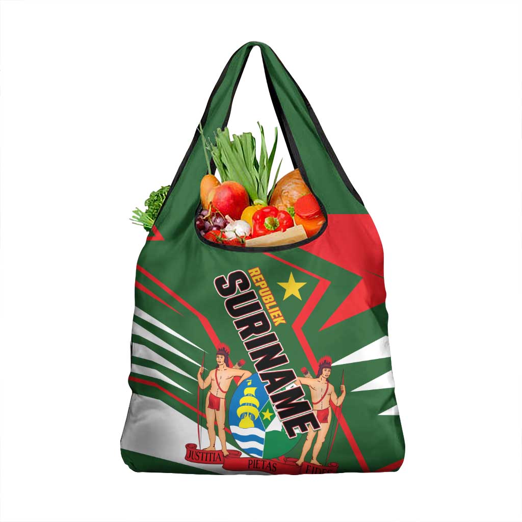 Republiek Suriname Grocery Bag Special Edition - Wonder Print Shop