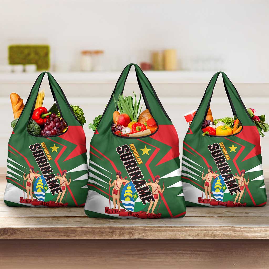 Republiek Suriname Grocery Bag Special Edition - Wonder Print Shop