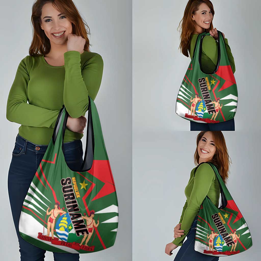 Republiek Suriname Grocery Bag Special Edition - Wonder Print Shop