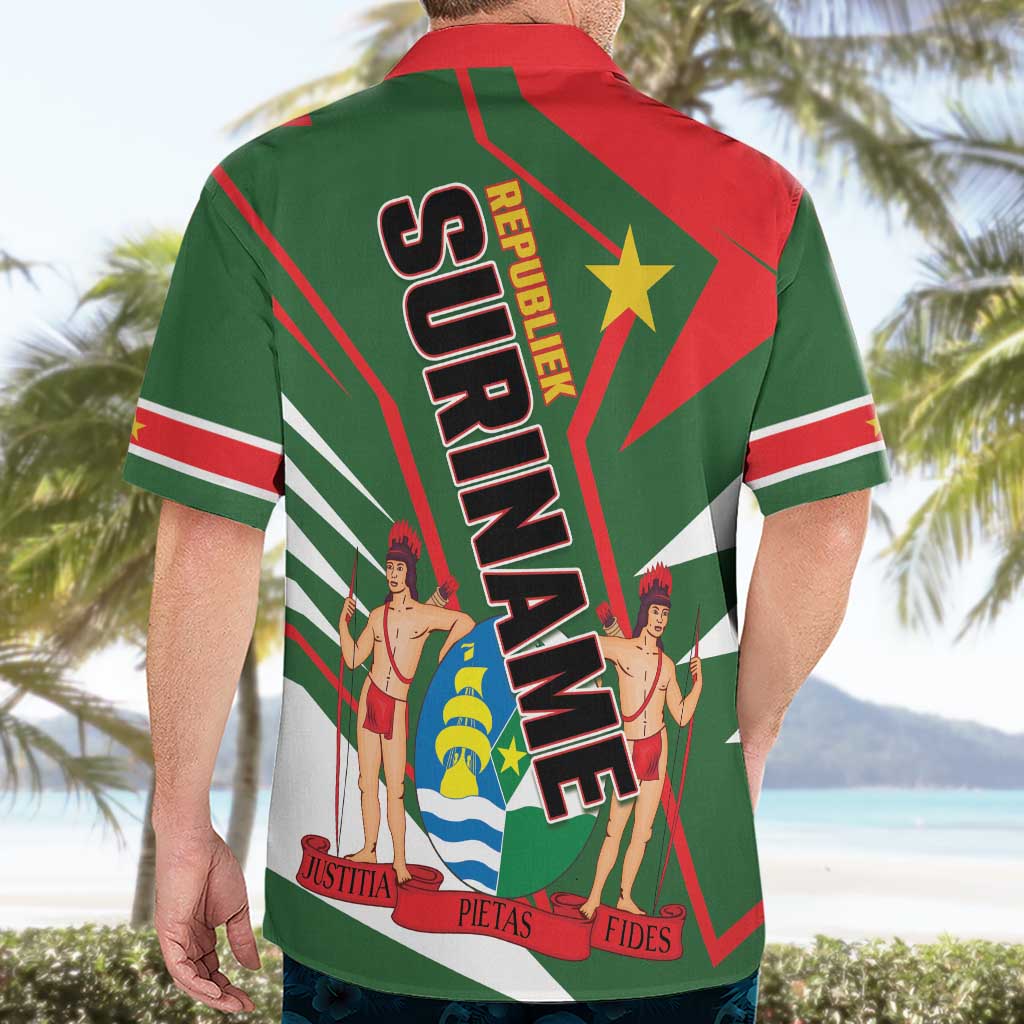 Republiek Suriname Hawaiian Shirt Special Edition - Wonder Print Shop