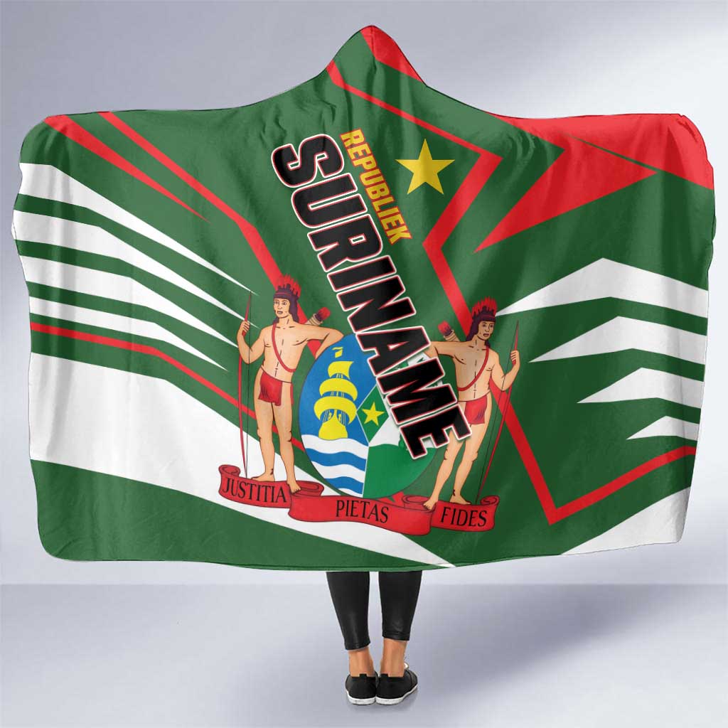 Republiek Suriname Hooded Blanket Special Edition - Wonder Print Shop