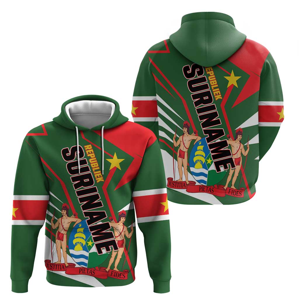 Republiek Suriname Hoodie Special Edition - Wonder Print Shop
