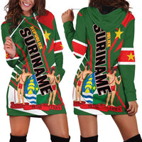 Republiek Suriname Hoodie Dress Special Edition - Wonder Print Shop