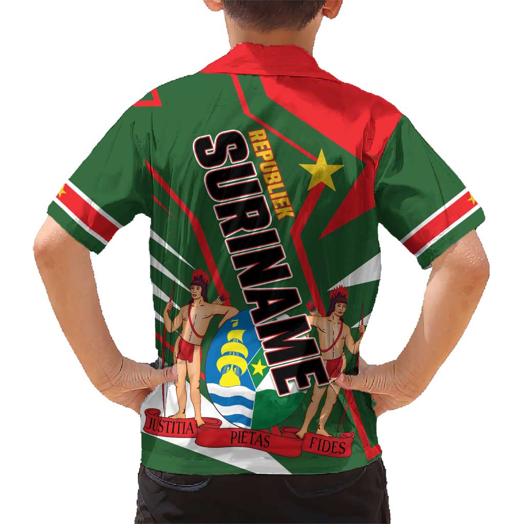 Republiek Suriname Kid Hawaiian Shirt Special Edition - Wonder Print Shop