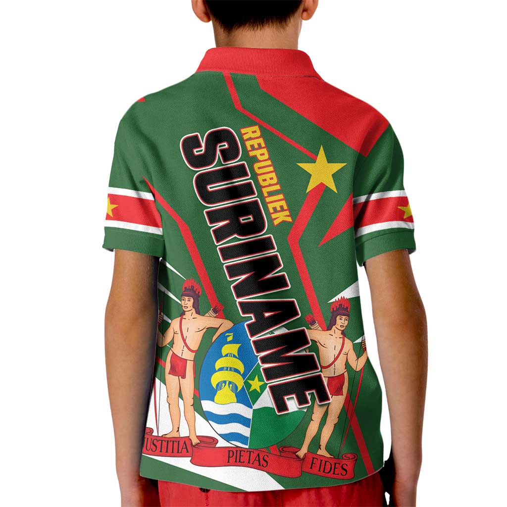 Republiek Suriname Kid Polo Shirt Special Edition - Wonder Print Shop