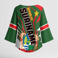 Republiek Suriname Kimono Sleeve Blouse Special Edition - Wonder Print Shop