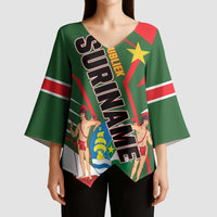 Republiek Suriname Kimono Sleeve Blouse Special Edition - Wonder Print Shop