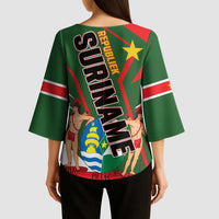 Republiek Suriname Kimono Sleeve Blouse Special Edition - Wonder Print Shop