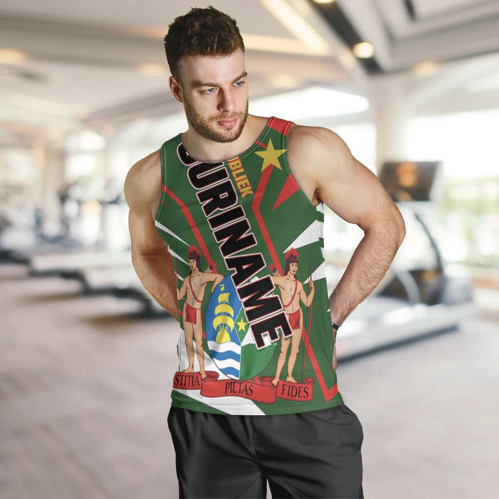 Republiek Suriname Men Tank Top Special Edition - Wonder Print Shop